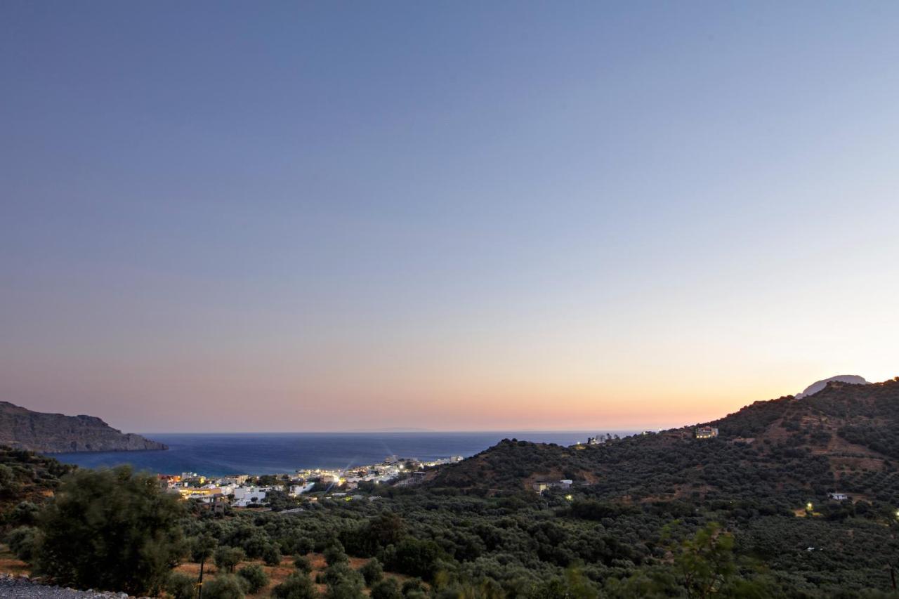 Almond Cottage With A Sea View Above Plakias Luaran gambar